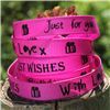Order  Sentiment Birthday Ribbon - Hot pink
